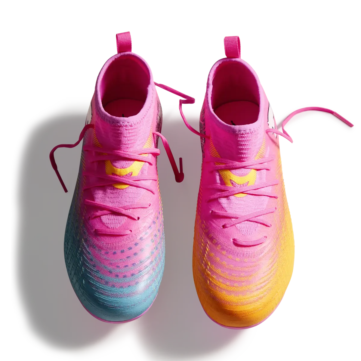 PUMA FUTURE 9 MATCH FG/AG Jr Pembe Erkek Krampon
