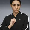Puma W FLORAL RIBBON WOVEN FZ Siyah Kadın Fermuarlı Ceket