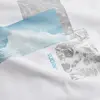 Calvin Klein SPLASH PHOTOPRINT CR Erkek Beyaz Sweatshirt