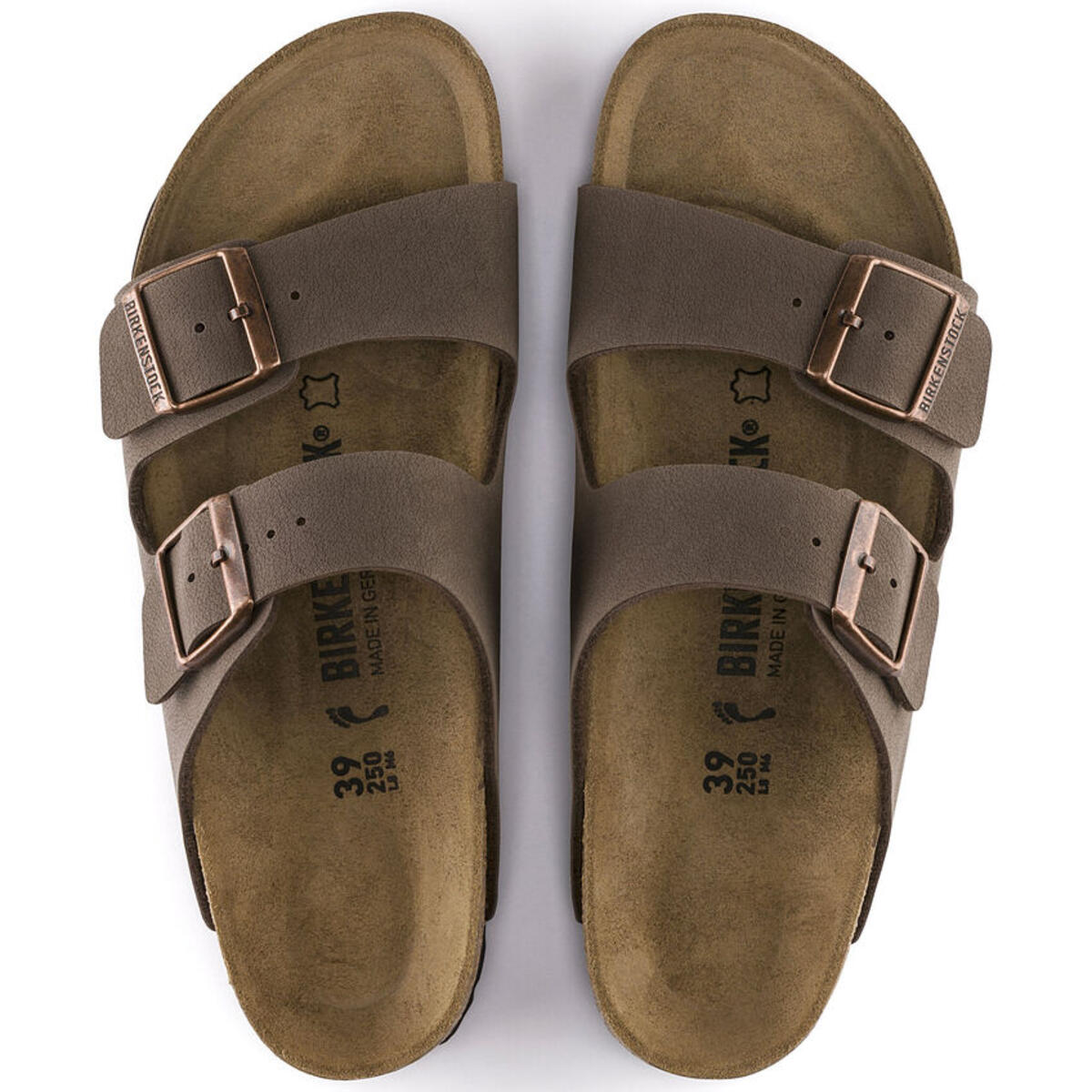 Birkenstock ARIZONA BF NU Kahverengi Unisex Çift Bantlı Terlik