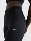 Tommy Hilfiger HW SORONA RWB LEGGIN Kadın Siyah Tayt