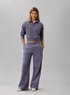 Calvin Klein BRUSHED FRENCH TERRY, C53 Mor Kadın Eşofman Altı