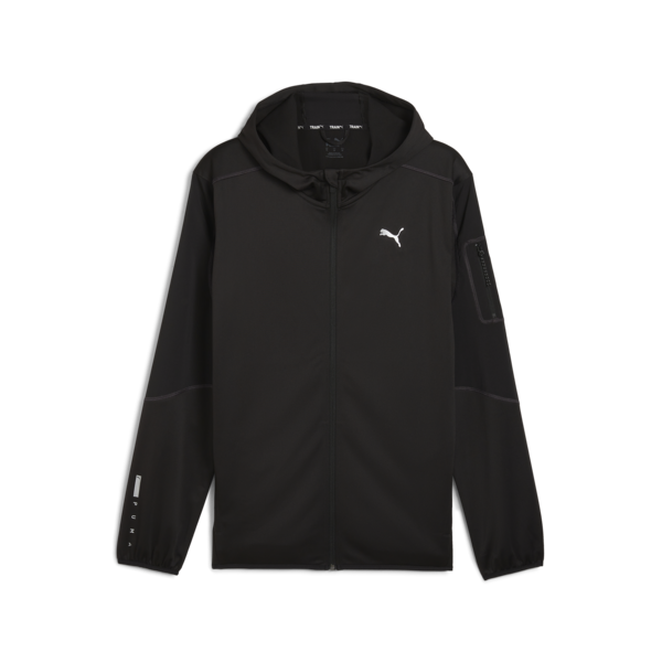 Puma M Puma Flex Panelled Jacket Siyah Erkek Fermuarlı Ceket