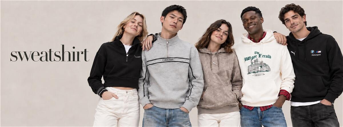 Sweatshirt koleksiyonunu keşfedin